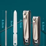 Nagelschere, tragbares Maniküre-Werkzeug, Stil:, Classic (Silver), Classic (Black), Classic (Rose Gold), Classic (Beige), Anti-splash (Black), Anti-splash (Silver), Anti-splash (Rose Gold), Anti-splash (Beige), Anti-splash Praying Mantis (Single Pliers... – Bild 2