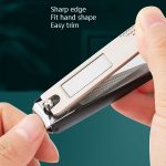 Nagelschere, tragbares Maniküre-Werkzeug, Stil:, Classic (Silver), Classic (Black), Classic (Rose Gold), Classic (Beige), Anti-splash (Black), Anti-splash (Silver), Anti-splash (Rose Gold), Anti-splash (Beige), Anti-splash Praying Mantis (Single Pliers... – Bild 5