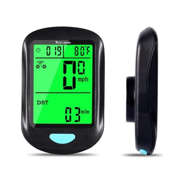 WEST BIKING Mountain Road Bike Wireless Code Meter Multifunktionsschnittstelle Reittachometer, YP0702083 – Bild 2