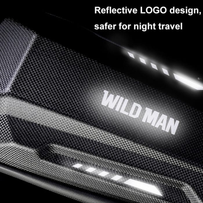 WILD MAN Elektroroller Hartschale EVA Fronttasche Faltbare Fahrradtasche, 2L, 3L – Bild 9