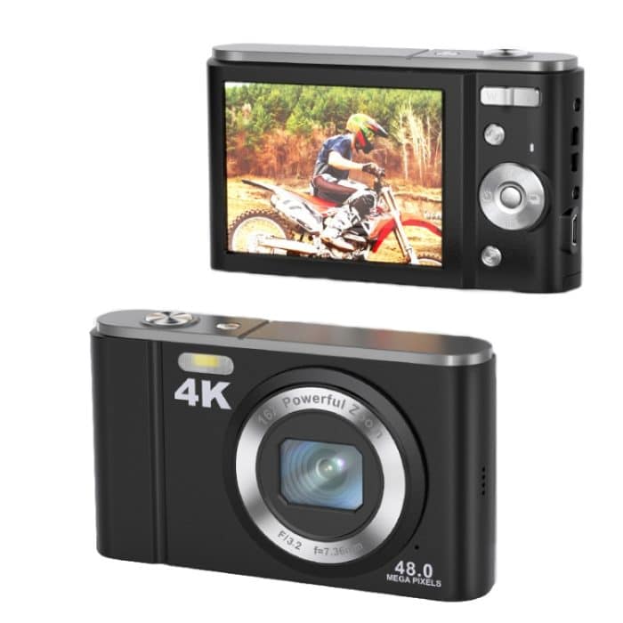 DC303A 2,8-Zoll 4K 16X Zoom HD Digitalkamera Mini Kinderfotografiekamera, AU Plug – Bild 2
