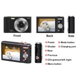 DC303A 2,8-Zoll 4K 16X Zoom HD Digitalkamera Mini Kinderfotografiekamera, AU Plug – Bild 4