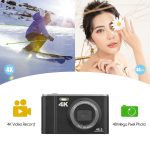 DC303A 2,8-Zoll 4K 16X Zoom HD Digitalkamera Mini Kinderfotografiekamera, AU Plug – Bild 6