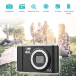 DC303A 2,8-Zoll 4K 16X Zoom HD Digitalkamera Mini Kinderfotografiekamera, AU Plug – Bild 10