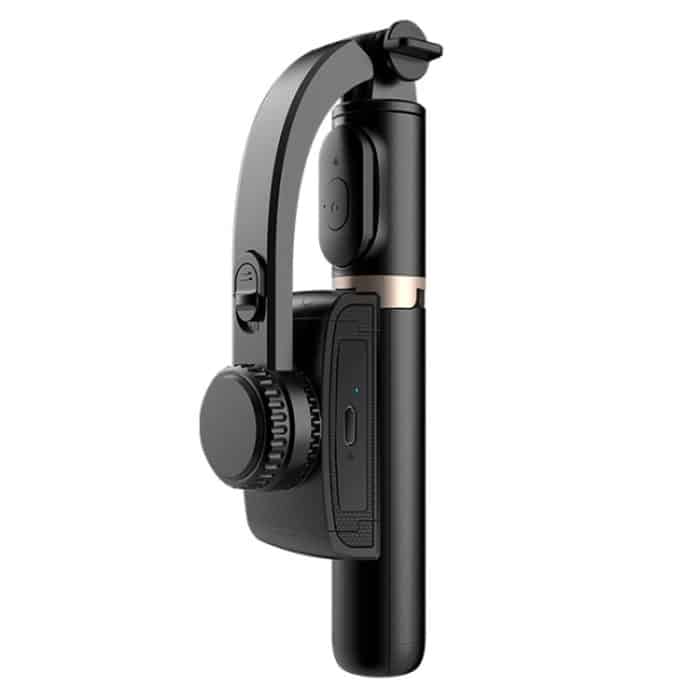 CYKE Q08 Anti-Shake Gimbal Bluetooth Selfie Stick Handheld Telefon Live Stativ, No light Version – Bild 1