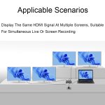 Waveshare 23738 4K HDMI Splitter, 1 In 4 Out, Teilen Sie eine HDMI-Quelle – Bild 6