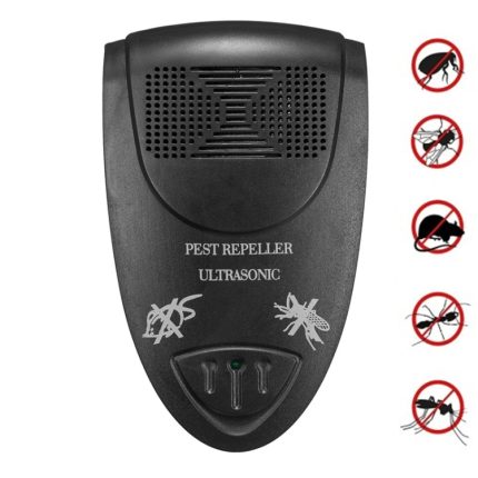LI-3110 Elektronischer Ultraschall-Rattenvertreiber für den Haushalt, intelligenter Insektenschutz, US Plug(Black), EU Plug(Black), UK Plug(Black)