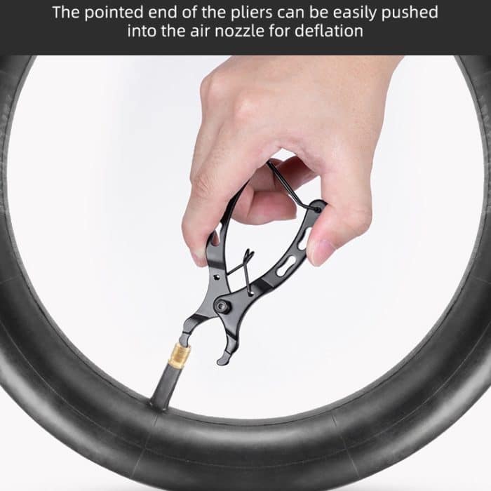 3 Stück Fahrrad-Mini-Ketten-Schnellspannzange mit magischer Schnalle, Zwei-Wege-Bajonett-Demontagezange, Two-Way Bayonet Disassembly Pliers – Bild 6