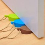 2 PCS Creative Leaf Silikon Türstopper Kinder Anti-Quetsch-Sicherheits-Tür-Crash-Pad – Bild 4