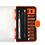 Obadun 9802B 52-in-1-Hardware-Werkzeug-Schraubendreher-Set mit Griff aus Aluminiumlegierung, Heim-Präzisionsschraubendreher, Handy-Demontagewerkzeug, Obadun 9802B(Orange), Obadun 9802B(Yellow)