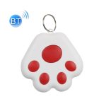 2 Stück HYC-09 Hundepfoten-Bluetooth-Anti-Verlust-Gerät, Haustier-Ortungsgerät, Schlüsselbund, intelligente Suche, Zwei-Wege-Alarm, Dog Paw Red, Dog Paw Dark Blue, Dog Paw Dark Gray