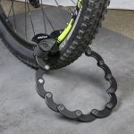 SAHOO Fahrrad-Diebstahlsicherung, Mountainbike, festes Faltschloss, Kettenschloss, kreatives Hamburger-Schloss, SAHOO – Bild 2