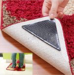 4 Stück/Set recycelbarer, rutschfester, waschbarer Teppich, Teppichmatte für Zuhause, Bad, Wohnzimmer, Washable Rug – Bild 6