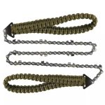 Outdoor-Sport-Handkettensägen, geflochtenes Regenschirmseil, Camping, Überleben, Taschensäge, Umbrella Rope – Bild 2