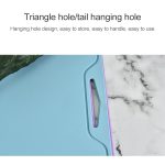 Anti-Schimmel- und hitzebeständiges Gemüseschneidebrett aus Silikon für die Haushaltsküche, Silicone Anti-mildew – Bild 5