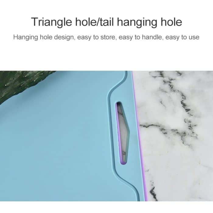 Anti-Schimmel- und hitzebeständiges Gemüseschneidebrett aus Silikon für die Haushaltsküche, Silicone Anti-mildew – Bild 5