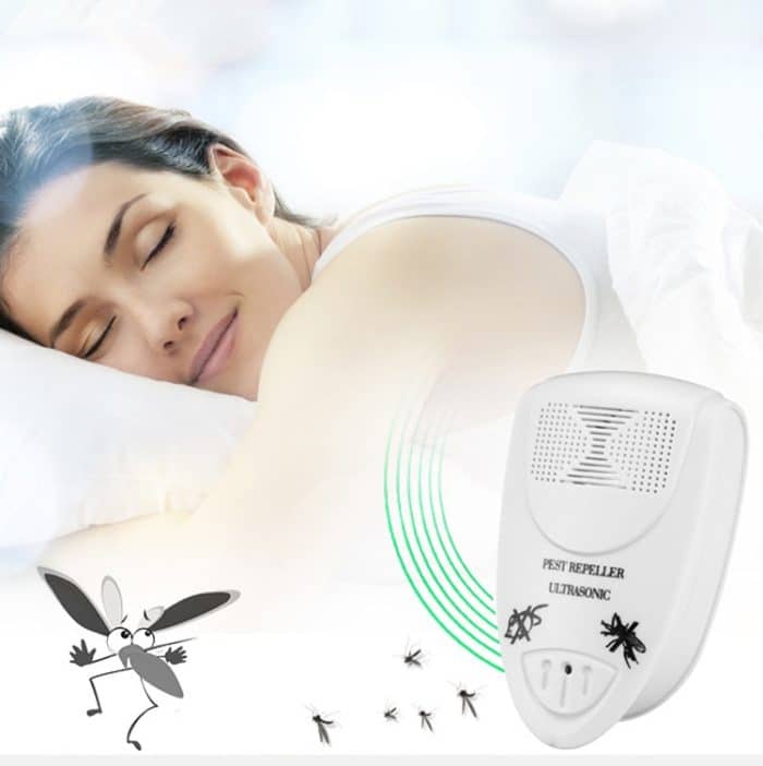 LI-3110 Elektronischer Ultraschall-Rattenvertreiber für den Haushalt, intelligenter Insektenschutz, UK Plug(White), US Plug(White) – Bild 6