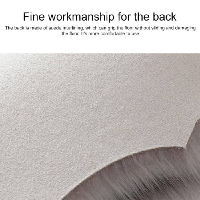 Sofakissen aus reiner echter Wolle, Fell, ganzer Schaffell-Teppich, Fensterdekorationsmatte, 60x90cm, 65x100cm – Bild 3