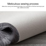 Sofakissen aus reiner echter Wolle, Fell, ganzer Schaffell-Teppich, Fensterdekorationsmatte, 60x90cm, 65x100cm – Bild 4