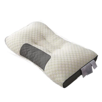 Nackenschützendes, gestricktes, nicht zusammenfallendes Kissen, Massagekissen für die Trennwand zu Hause, Low, Medium, High