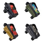 WILD MAN M20 Outdoor Radfahren Fahrrad Telefon Touchscreen wasserdichte Frontstrahltasche, M20 (Black), M20 (Green), M20 (Yellow), M20 (Gray) – Bild 2