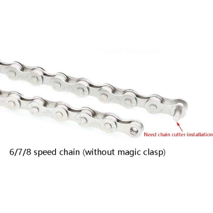 Mountain Road Bike Chain Galvanikkette, Spezifikation:, 6/7/8 Speed, 9 Speed chain, 10 Speed, 11 Speed – Bild 6