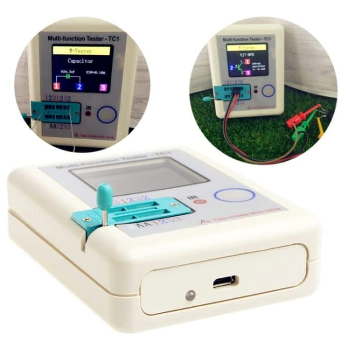 LCR-TC1 Transistortester mit vollfarbigem Bildschirm für den Dioden-Trioden-Kondensator-Widerstandstest, LCR-TC1 – Bild 6