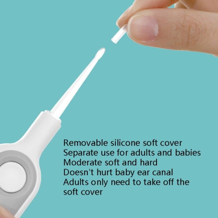 2 Stück Fasola DZ-477 Leuchtend beleuchteter Ohrpicker Kindersicherheits-Ohrpicker mit weichem Kopf – Bild 6