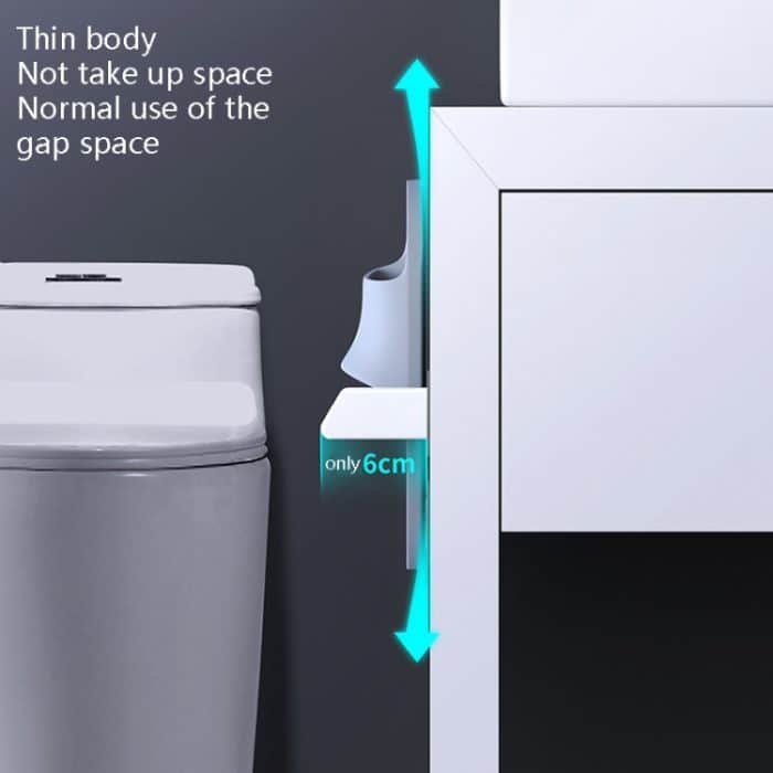 2 Stück Vilscijon Wandregal aus Aluminiumlegierung für Badezimmer, WC, Hausschuhe, Handtuchhalter, Short Silver, Short Black, Long Silver, Long Black, Lengthen Silver, Lengthen Black – Bild 4