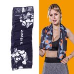 Fitnessstudio, Sport, kaltes Gefühl, schweißabsorbierendes, schnell trocknendes kaltes Handtuch, Quick-Drying Towel, Size: 100 x 30cm(Black Man Dumbbell), Quick-Drying Towel, Size: 100 x 30cm(Red Muscle Macho), Quick-Drying Towel, Size: 100 x 30cm(Warm...