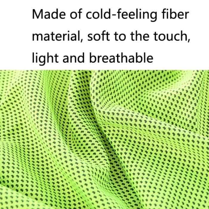 Fitnessstudio, Sport, kaltes Gefühl, schweißabsorbierendes, schnell trocknendes kaltes Handtuch, Quick-Drying Towel, Size: 100 x 30cm(Music Festival), Quick-Drying Towel, Size: 100 x 30cm(Fire), Quick-Drying Towel, Size: 100 x 30cm(Geometric Triangle)... – Bild 2