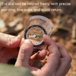 4 teile 2 in 1 Kompass mit Kartenmessungslineal im Freien Multifunktionskompass – Bild 6