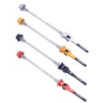 EVERDAWN Mountain Highway Bike Titanlegierung Achse Schnellentfernungsstange Vorder- und Hinterrollen Offene Blumentrommel Festachsenwagen, 424 Red, 424 Black, 424 Titanium Color, 424 Gold – Bild 2