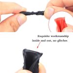 20 Stück TRLREQ Mountainbike-Rahmenöffnungs-Schutzabdeckung, variable Geschwindigkeit, Bremsleitungsschlauch, Autolack, abriebfeste Gummiabdeckung – Bild 3