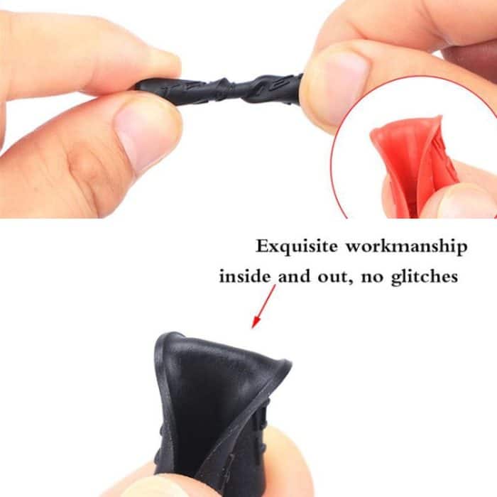 20 Stück TRLREQ Mountainbike-Rahmenöffnungs-Schutzabdeckung, variable Geschwindigkeit, Bremsleitungsschlauch, Autolack, abriebfeste Gummiabdeckung – Bild 3