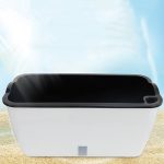 Familienbalkon, rechteckiger, selbstabsorbierender Gemüsetopf aus Kunststoff, Blumentopf, Stil:, SC01 Extra Large Pot, SC02 Big Pot – Bild 2