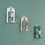 5 Stück TM20003 Küchen-Aufbewahrungsregal, Stahlkugel-Aufbewahrungsregal – Bild 2