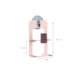 5 Stück TM20003 Küchen-Aufbewahrungsregal, Stahlkugel-Aufbewahrungsregal – Bild 3