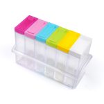 6 PCS / Set Transparent Spice Seasoning Box Aufbewahrungsflasche – Bild 4