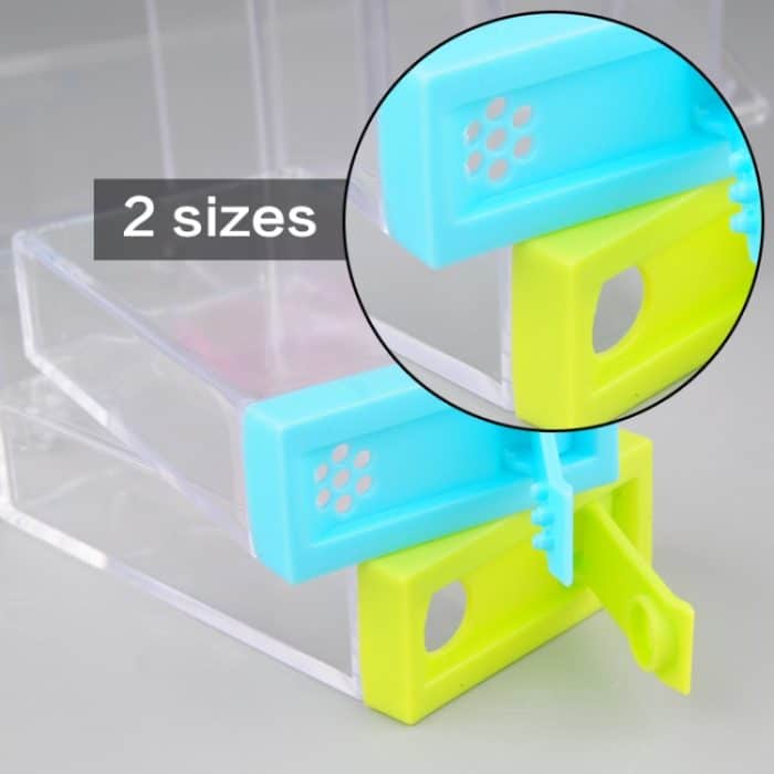 6 PCS / Set Transparent Spice Seasoning Box Aufbewahrungsflasche – Bild 6