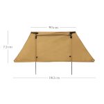 Outdoor-Camping-Picknick-Windschutzscheibe. Picknick-Windschutzscheibe – Bild 3