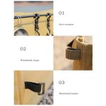 Outdoor-Camping-Picknick-Windschutzscheibe. Picknick-Windschutzscheibe – Bild 4