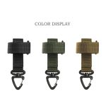 10 Stück Handschuh Seil Aufbewahrungsschnalle Mehrzwecknylon-Karabiner, zufällige Farblieferung – Bild 2