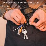 10 Stück Handschuh Seil Aufbewahrungsschnalle Mehrzwecknylon-Karabiner, zufällige Farblieferung – Bild 5