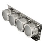 Magnetisches Küchengewürz-Cruet-Set aus Edelstahl – Bild 4