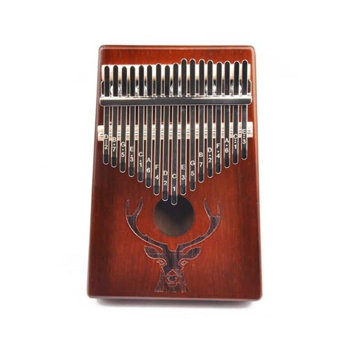 17-Ton-Fingerklavier für Anfänger, Hirschkopf-Kalimba-Daumenklavier – Bild 6