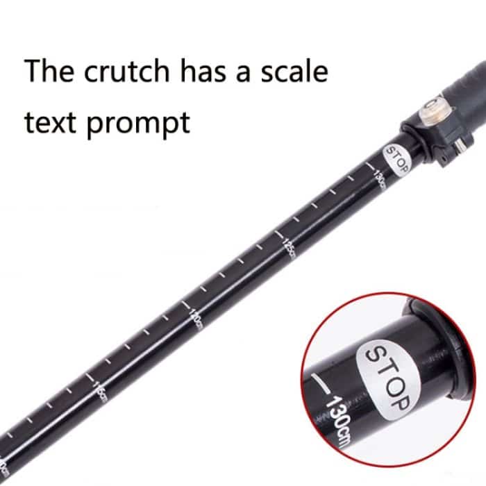 TUOBEIS TBS-006 Trekkingstock Ultraleichte zusammenklappbare Trekking-Bergsteigerkrücke, TBS-006 – Bild 4