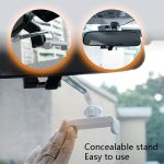 2 PCS Auto Handy Halterung Rückspiegel Navigation Halterung Fahren Recorder Feste Clipper Post-Objektiv Halterung, Driving Recorder Fixed Clipper – Bild 3