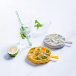 DIY kreative sechseckige Eiswürfelform Aufbewahrungsbox DIY hausgemachte Eiswürfelschale, Hexagonal(White), Hexagonal(Light Blue), Hexagonal(Red Blue), Hexagonal(Yellow Blue) – Bild 4