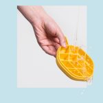 DIY kreative sechseckige Eiswürfelform Aufbewahrungsbox DIY hausgemachte Eiswürfelschale, Hexagonal(White), Hexagonal(Light Blue), Hexagonal(Red Blue), Hexagonal(Yellow Blue) – Bild 9